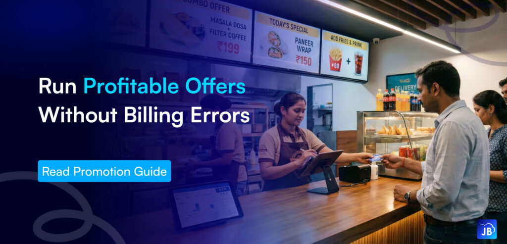 restaurant billing software, POS promotions, restaurant POS