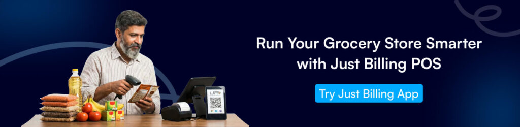 grocery billing software, POS features, retail billing, GST POS