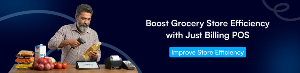 grocery efficiency, POS automation, fast checkout, retail billing