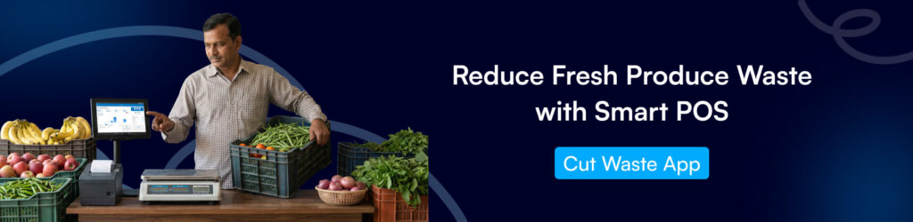 food waste reduction, POS inventory control, grocery POS