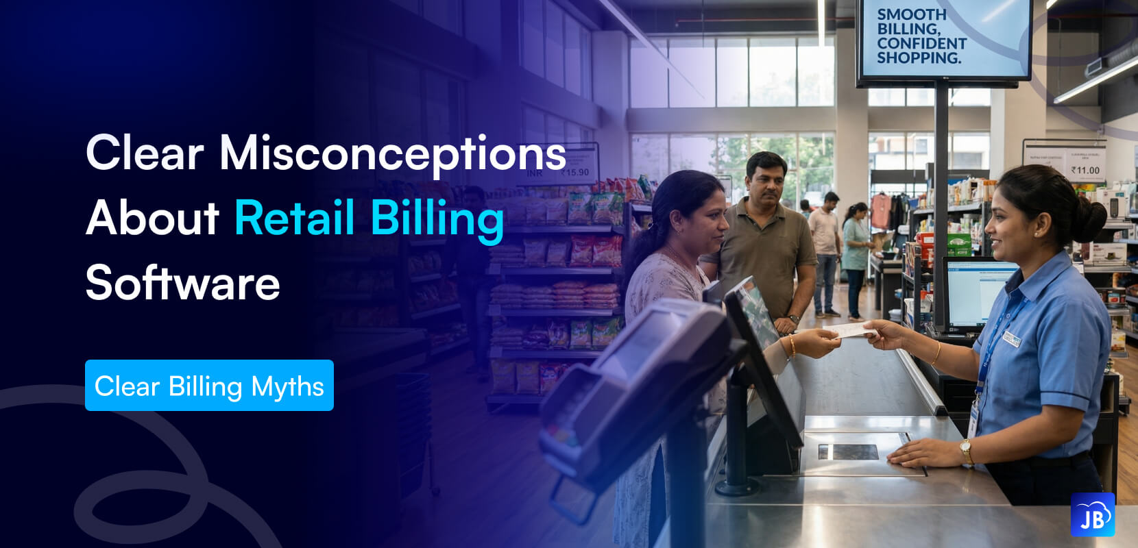retail billing, POS myths, billing software