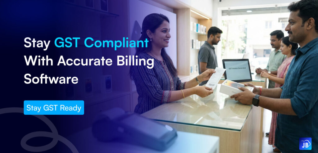 GST billing, tax compliance, invoicing software