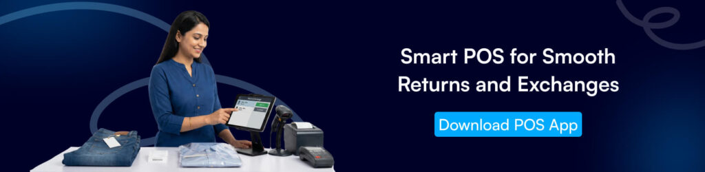 POS returns management, retail billing software, inventory control