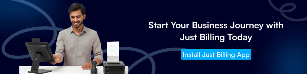 Just Billing POS, POS setup guide, billing software basics