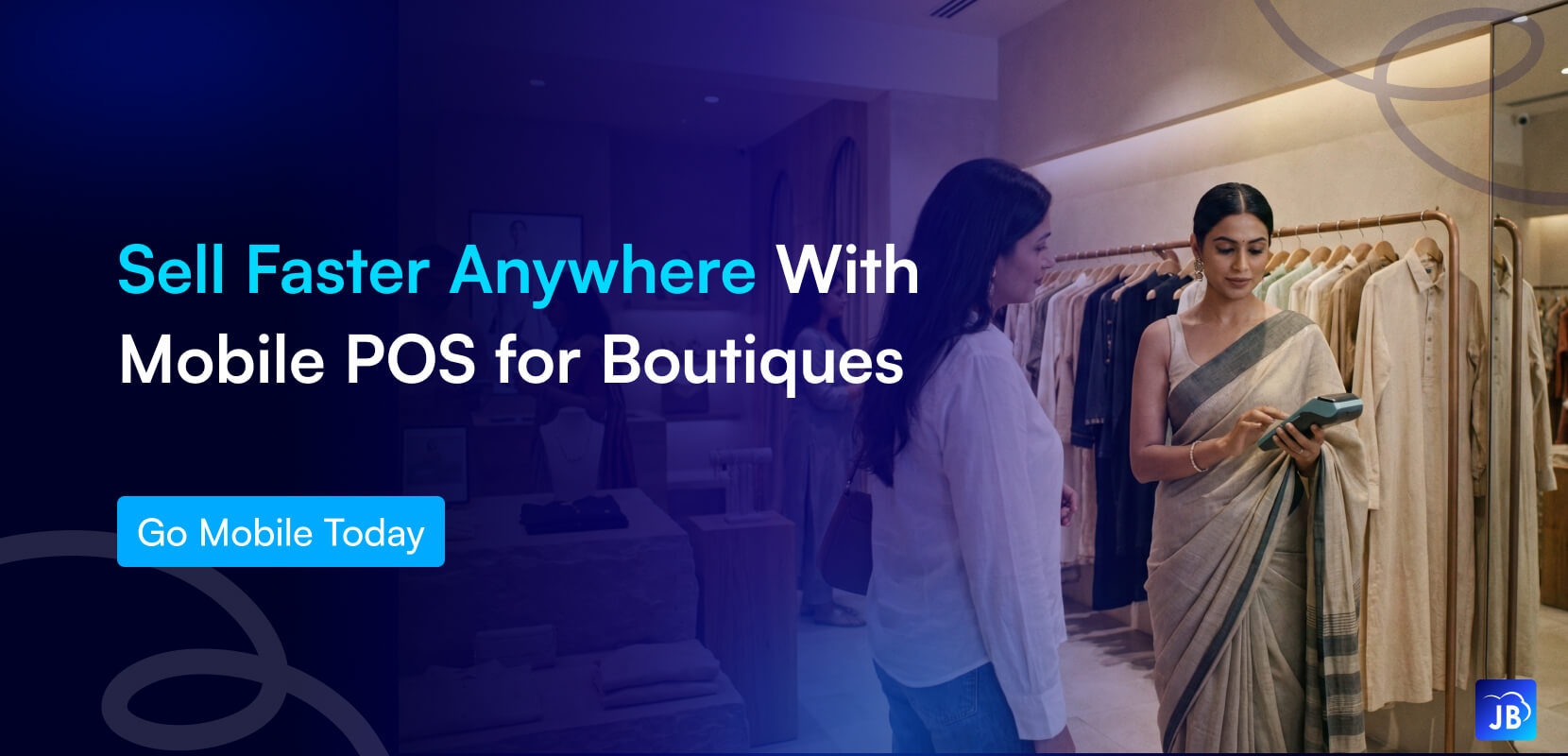 mobile POS boutique, fashion store billing, retail mobility