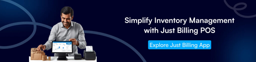 Just Billing features, inventory POS software, stock control