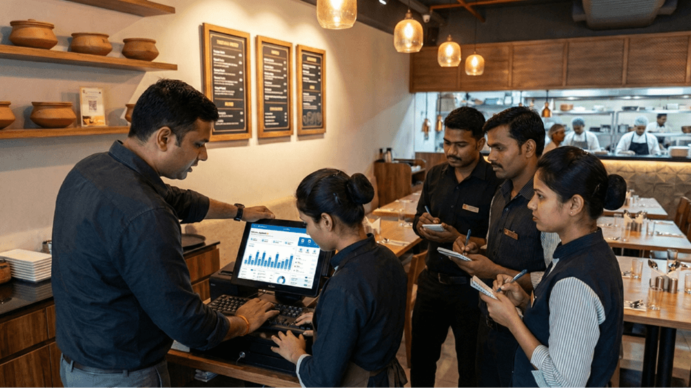employee POS training, restaurant billing education, staff efficiency POS, software adoption retail