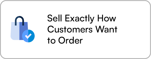 14 Sell exactly How customers want