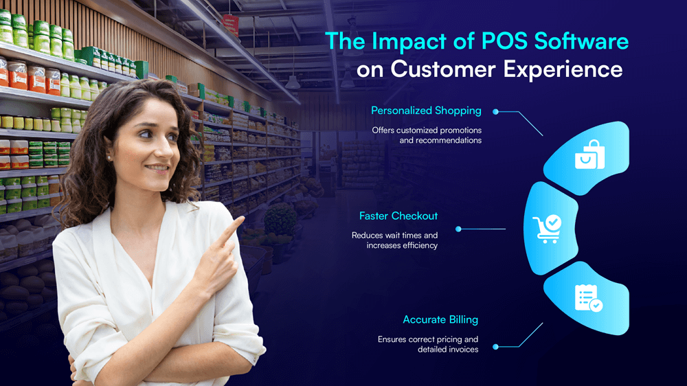 customer experience POS, supermarket billing software, retail service tools, POS analytics