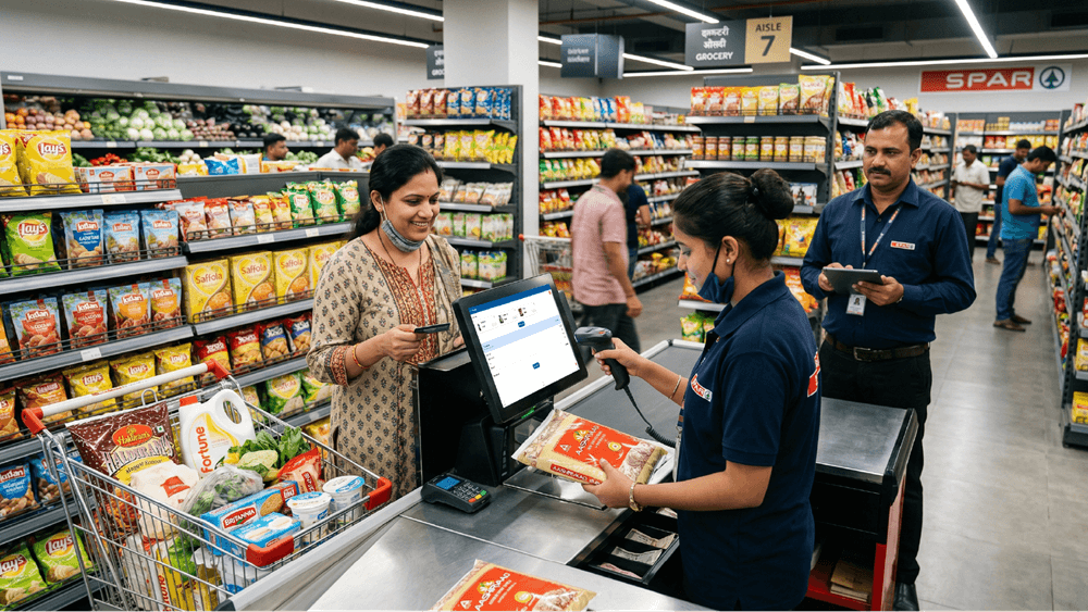 supermarket POS system, retail technology upgrade, store automation software, smart POS tools