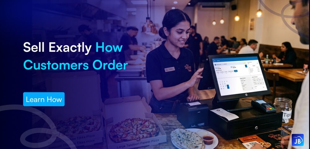 restaurant POS menu variants, food item variants POS, restaurant menu management