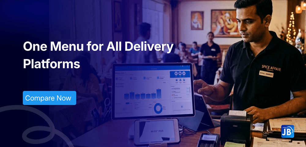 delivery menu management POS, restaurant delivery platforms, unified menu system