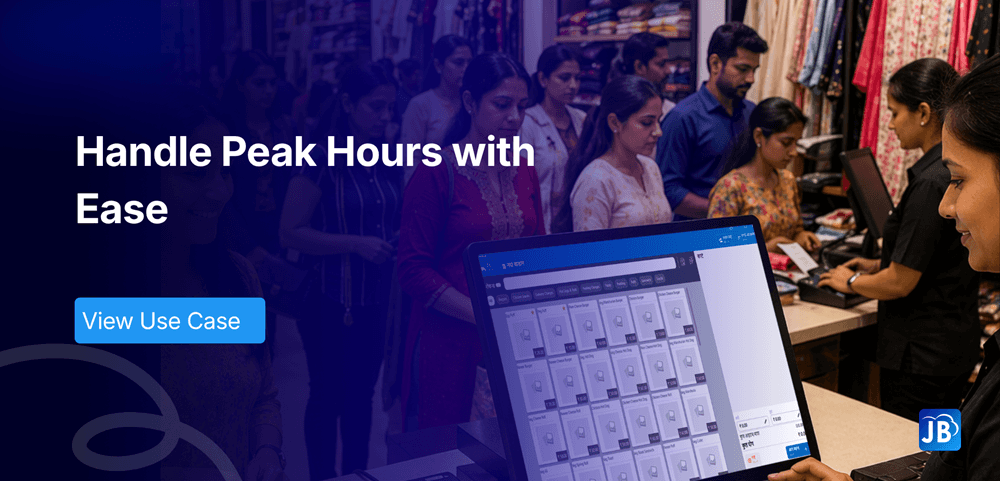 high-volume retail POS, fast checkout POS system, peak hour POS