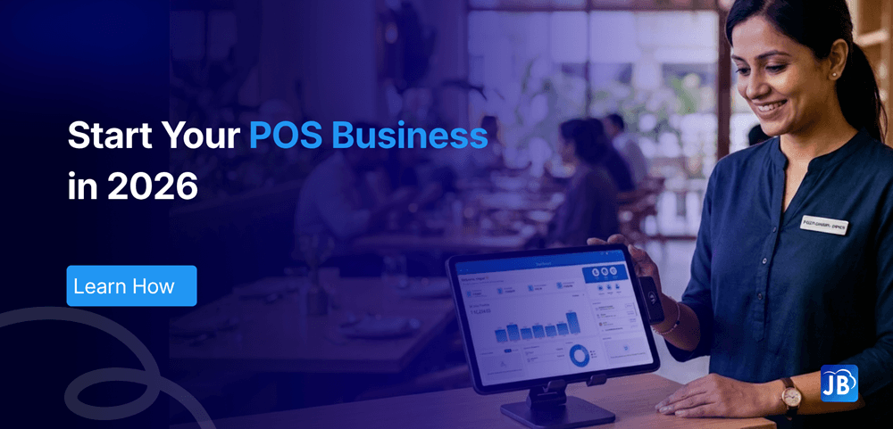 POS business India, low investment startup POS, billing software business, POS reseller India