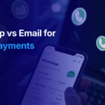 email vs WhatsApp invoices, payment reminder messaging, business payment communication