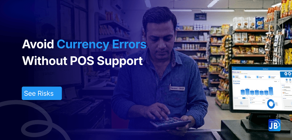 multi-currency billing challenges, manual currency conversion, global POS issues