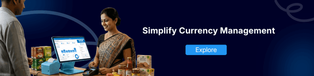 managing multiple currencies,multi-currency billing challenges, manual currency conversion, global POS issues